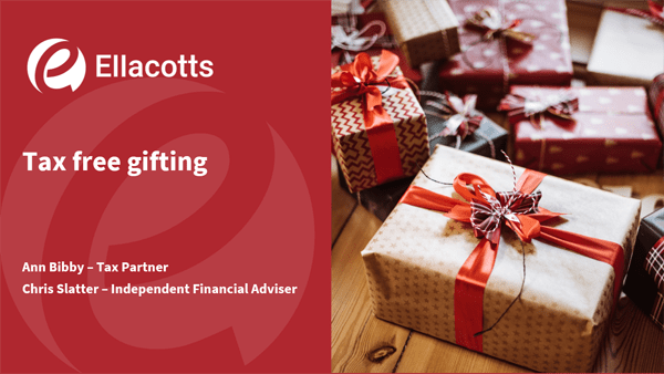 Tax Free Gifting Webinar